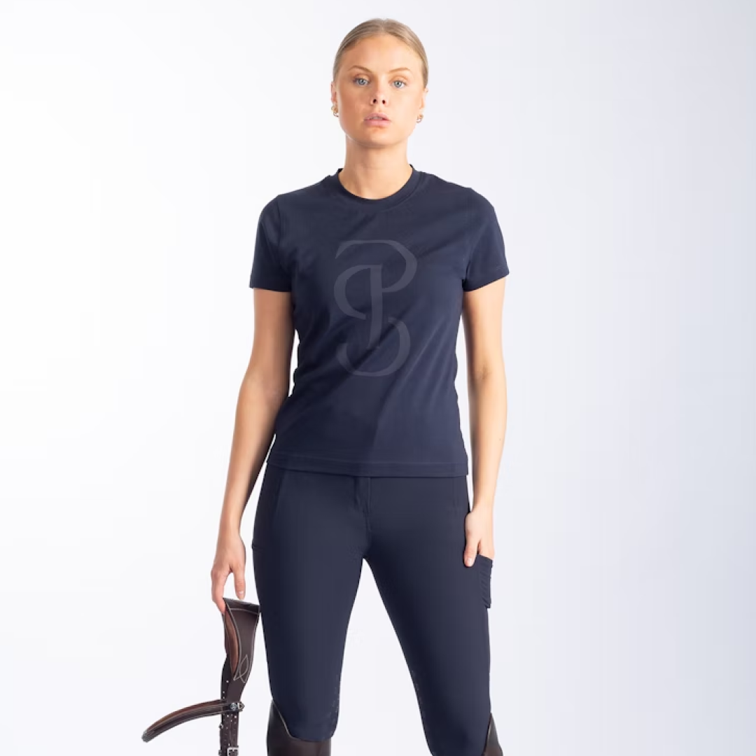 PS of Sweden Signe Cotton Tee #colour_navy