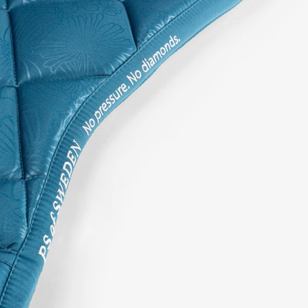 PS de Sweden Gasolina azul Floret Saddle Pad Jump