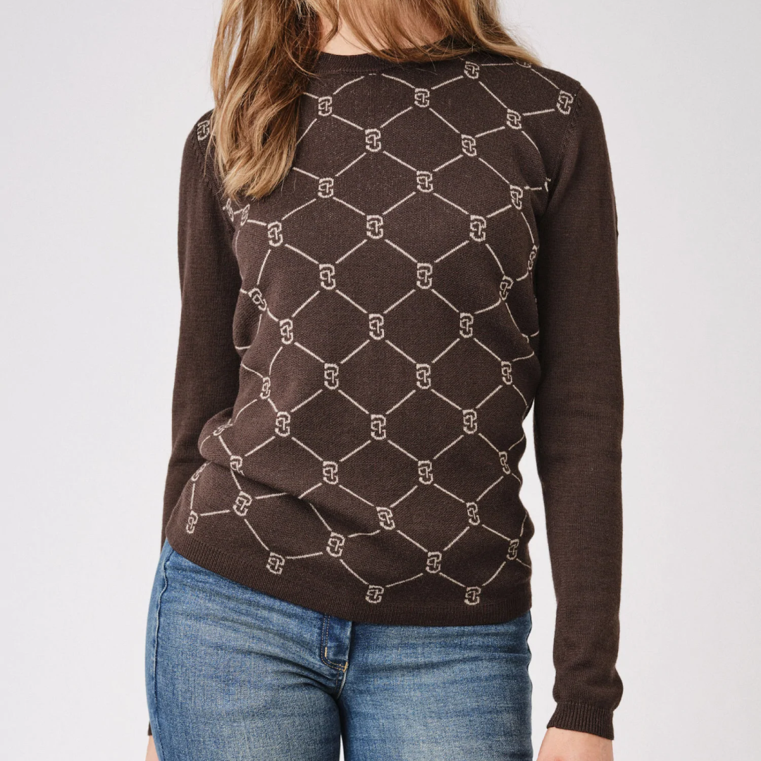 PS de Suecia Coffee Linnea Knit Sweater