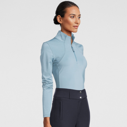 PS of Sweden Aqua Alessandra Half-Zip Base Layer