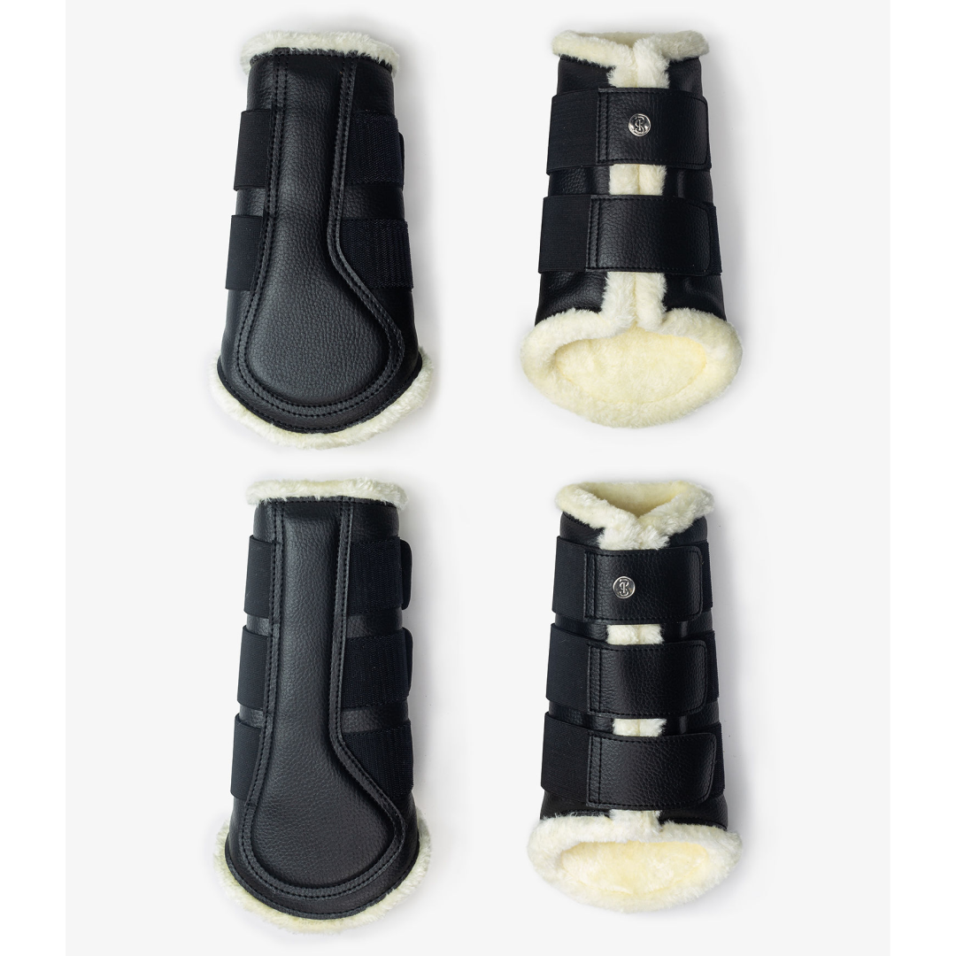 PS of Sweden Black Brushing Boots #colour_black