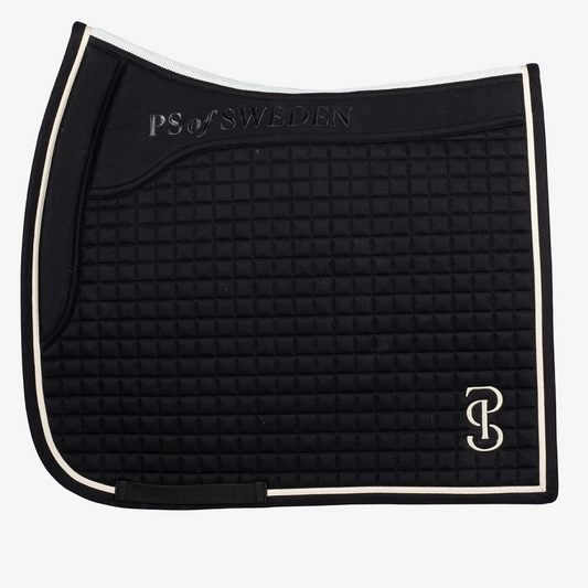 PS of Sweden Elite Black Dressage Saddle Pad #colour_black