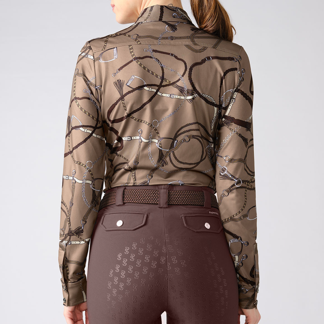 PS of Sweden Latte Estelle Long Sleeve Magic Shirt  #coloiur_latte