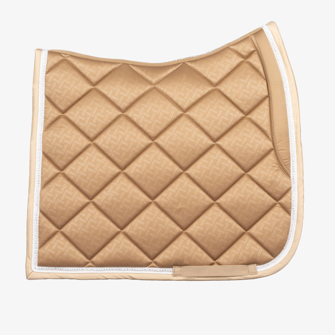 PS of Sweden Camel Natural Dressage Saddle Pad #colour_camel