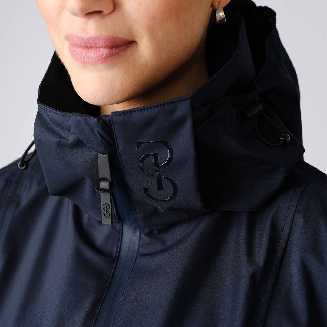 PS of Sweden Navy River Rain Jacket  #colour_navy