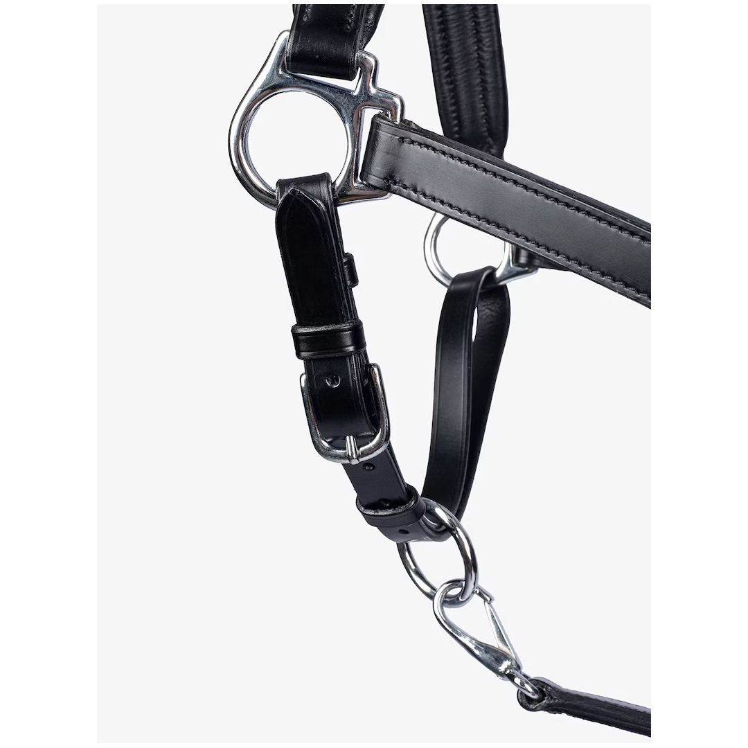 PS of Sweden Black Leather Halter #colour_black