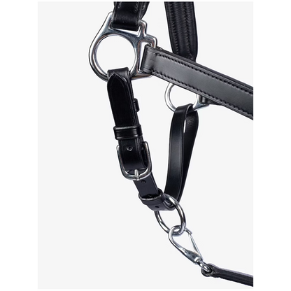 PS of Sweden Black Leather Halter #colour_black