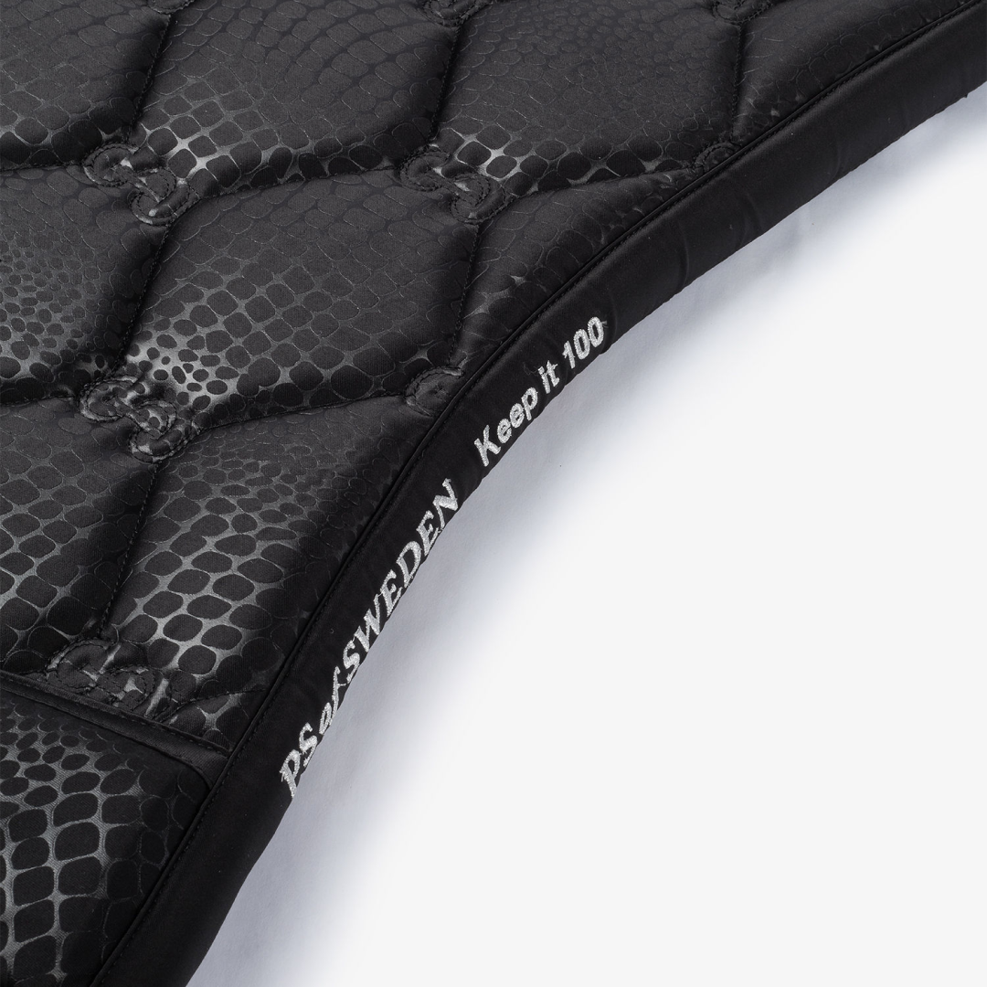 PS of Sweden Black Desert Jump Saddle Pad #colour_black
