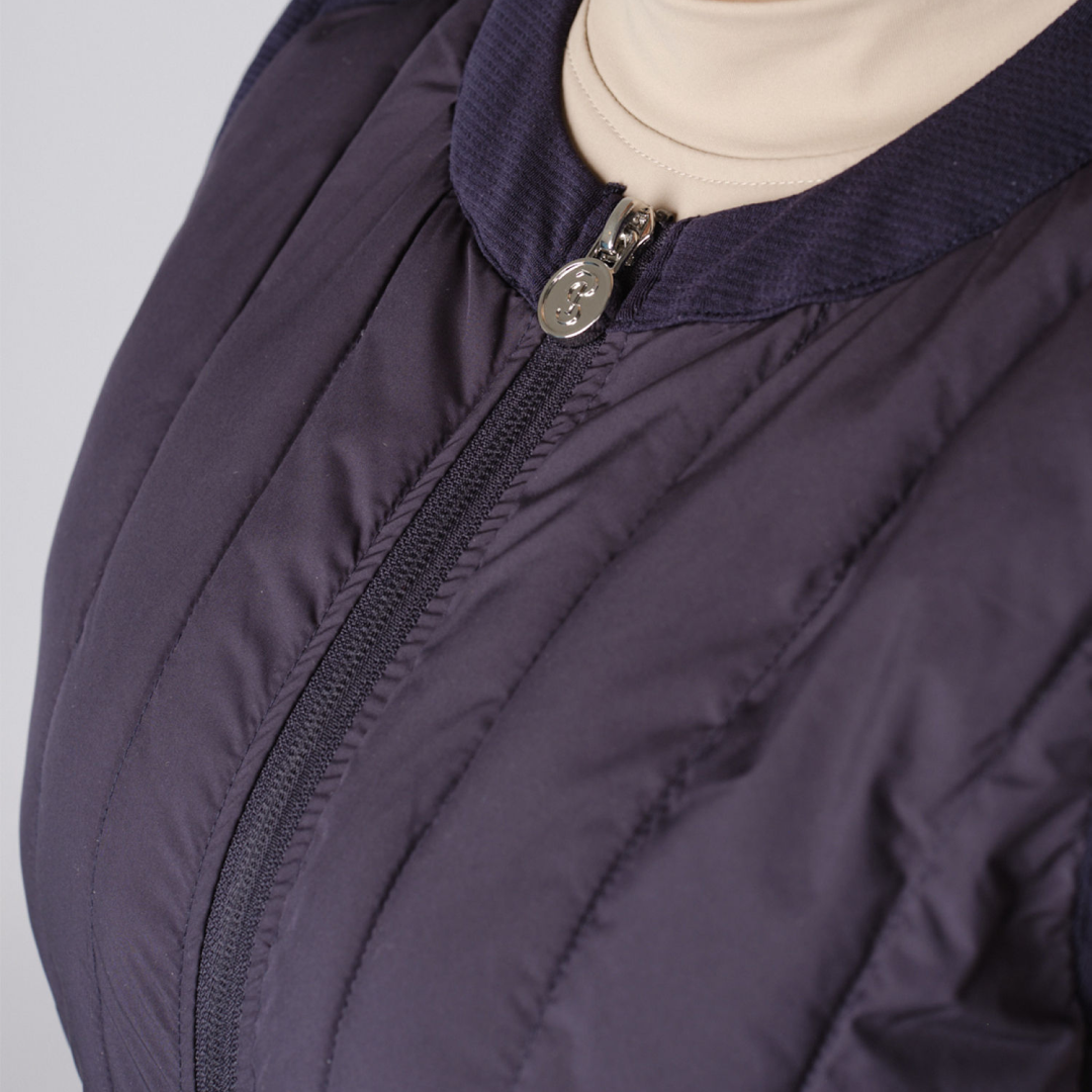 PS of Sweden Navy Astrid Tech Vest #colour_navy