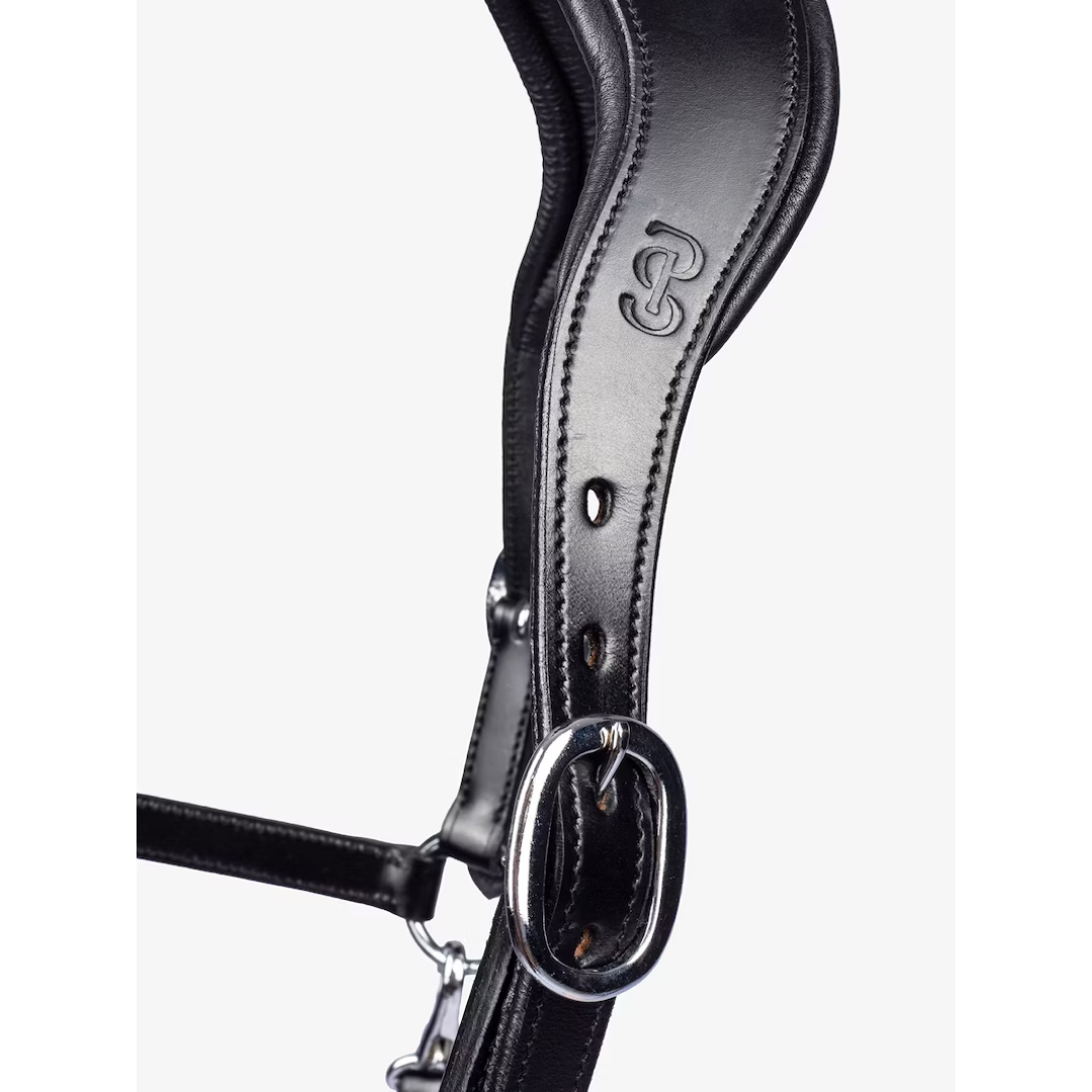 PS of Sweden Black Leather Halter #colour_black