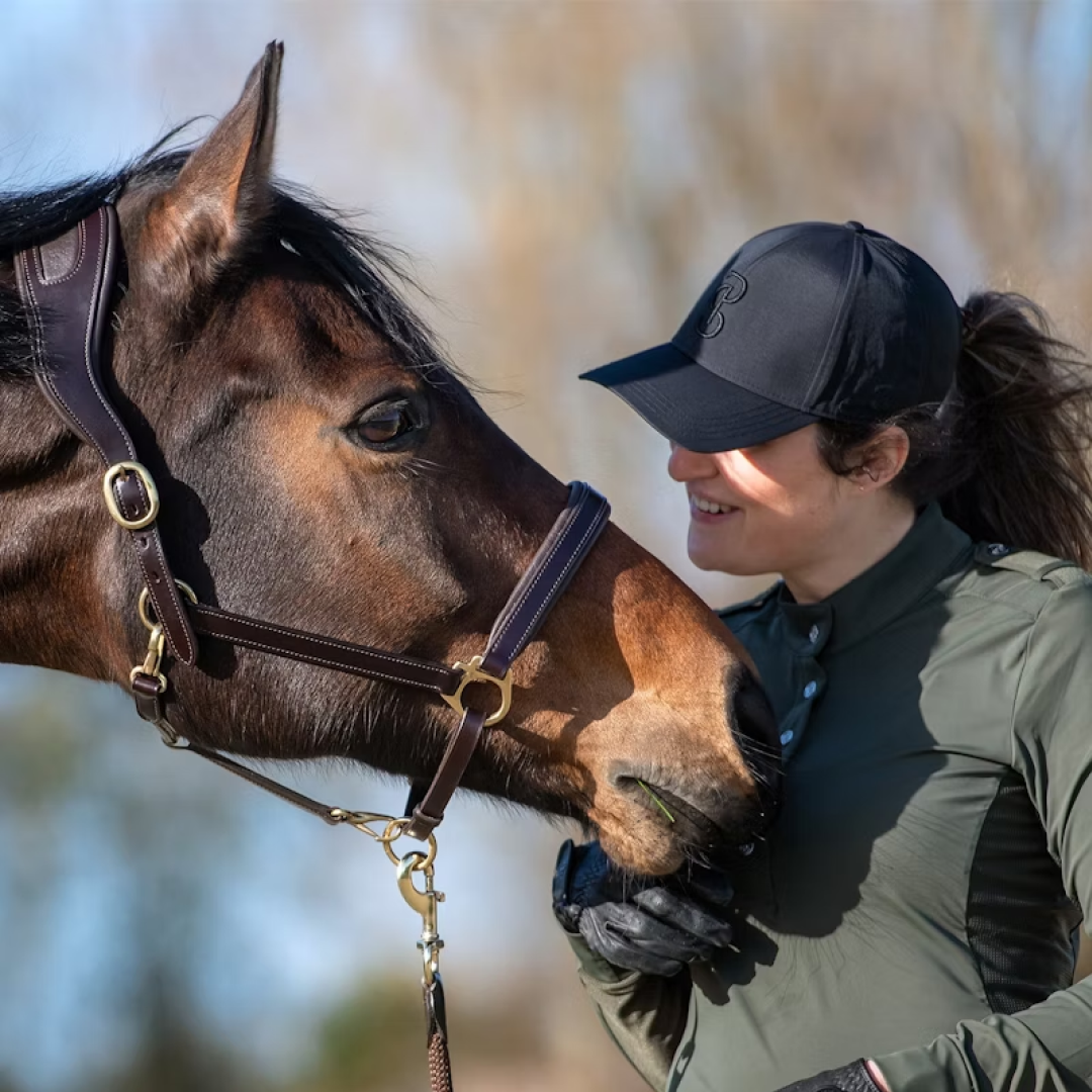 PS of Sweden Brown Leather Halter #colour_brown