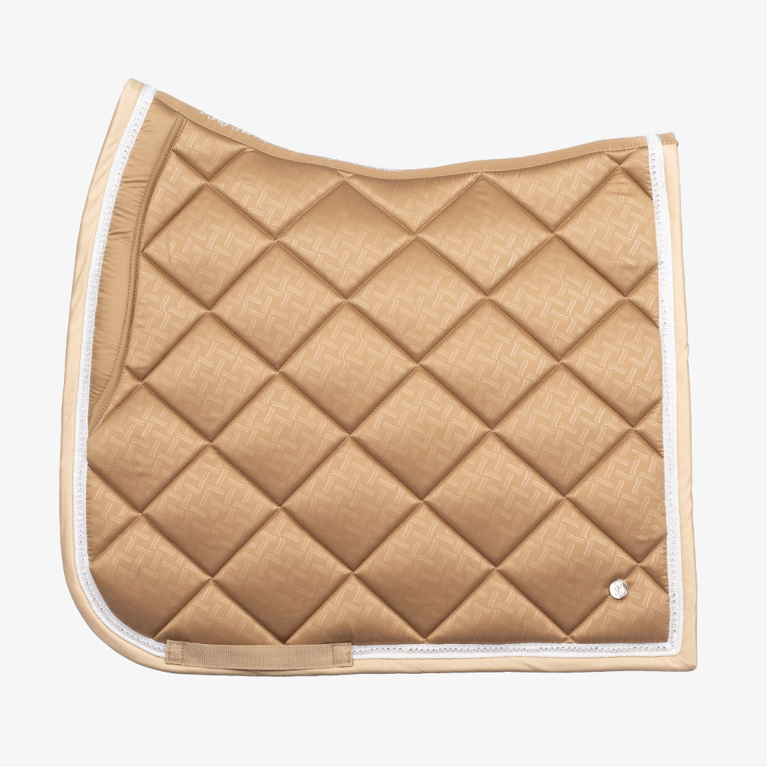 PS of Sweden Camel Natural Dressage Saddle Pad #colour_camel
