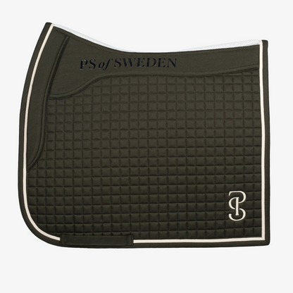 PS of Sweden Elite Dark Green Dressage Saddle Pad #colour_dark-green