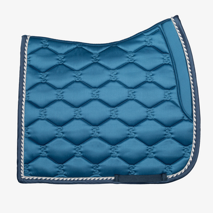 PS of Sweden Mirage Blue Signature Dressage Saddle Pad #colour_mirage-blue
