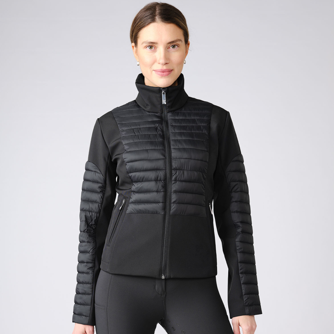 PS of Sweden Black Mia Technical Jacket #colour_black