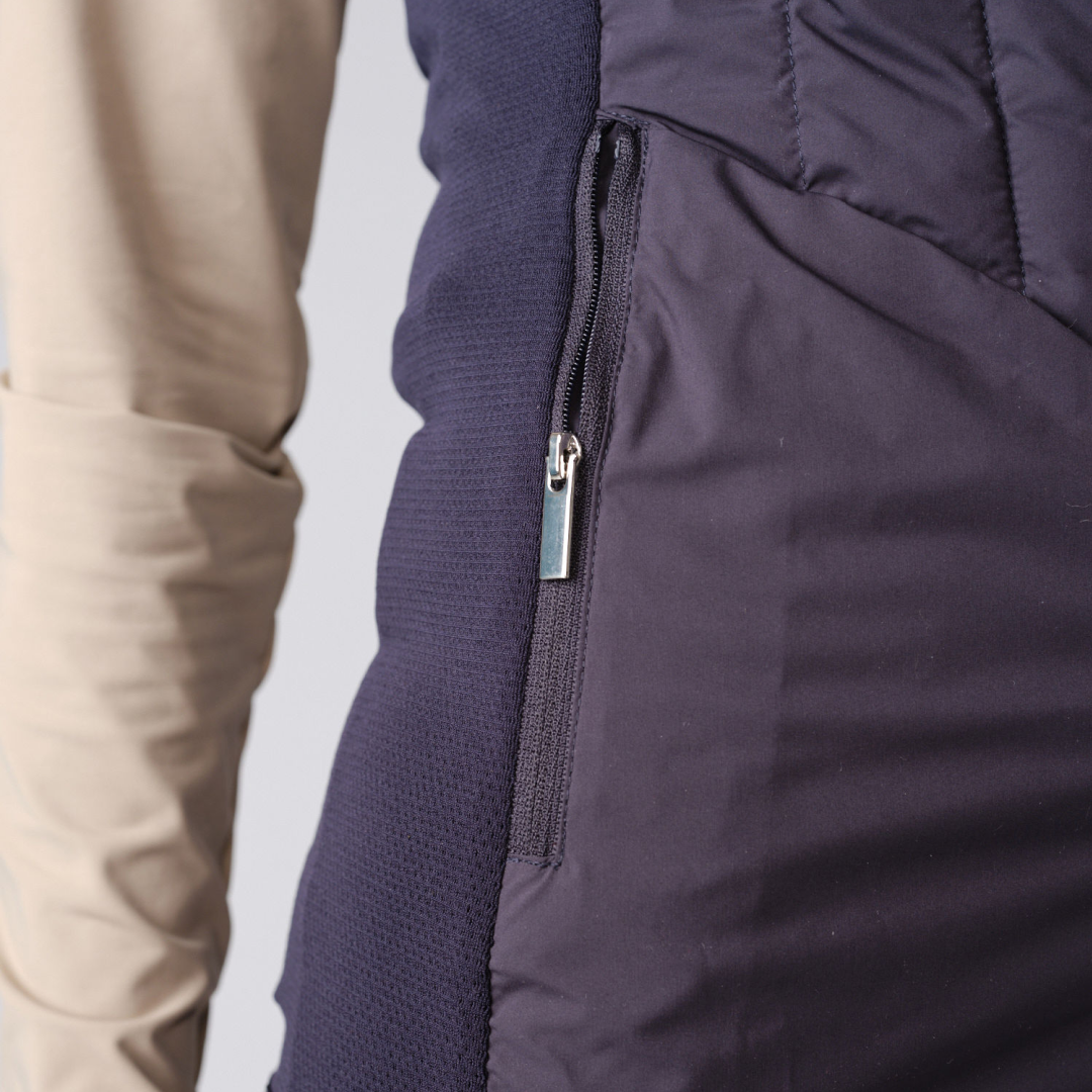 PS of Sweden Navy Astrid Tech Vest #colour_navy