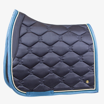 PS of Sweden Navy Limited Edition Dressage Saddle Pad #colour_navy